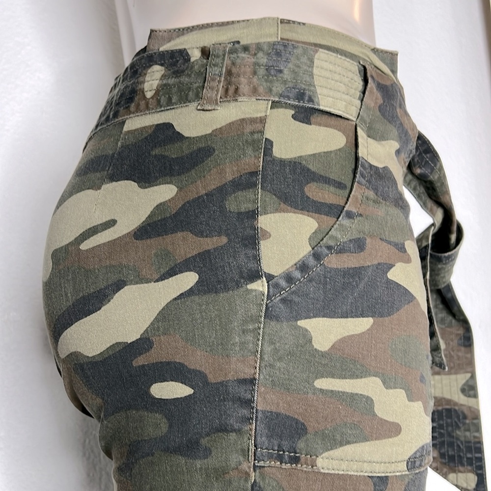 VYLETTE CAMOUFLAGE FLEX-ELLENT CAMO WOMEN JEANS STRETCH COLOR GREEN SIZE 9